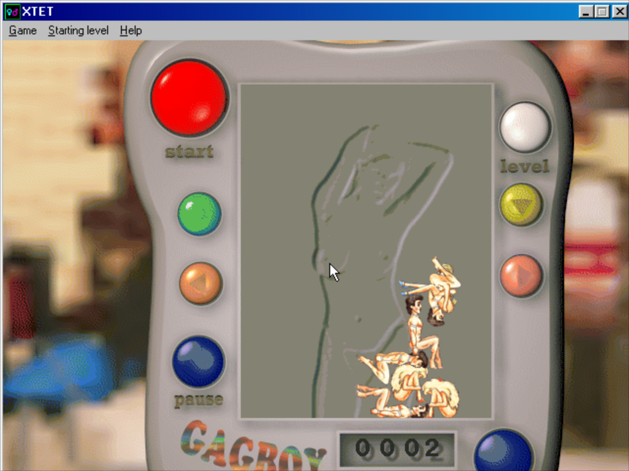 Gameplay of Gagboy