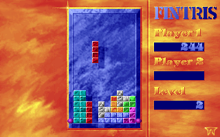 Gameplay of Fintris