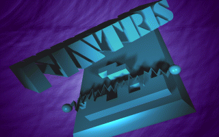Title screen of Fintris