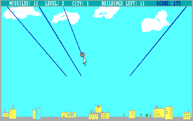 Gameplay of Missile Attack