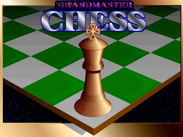 Title screen of Grandmaster Chess