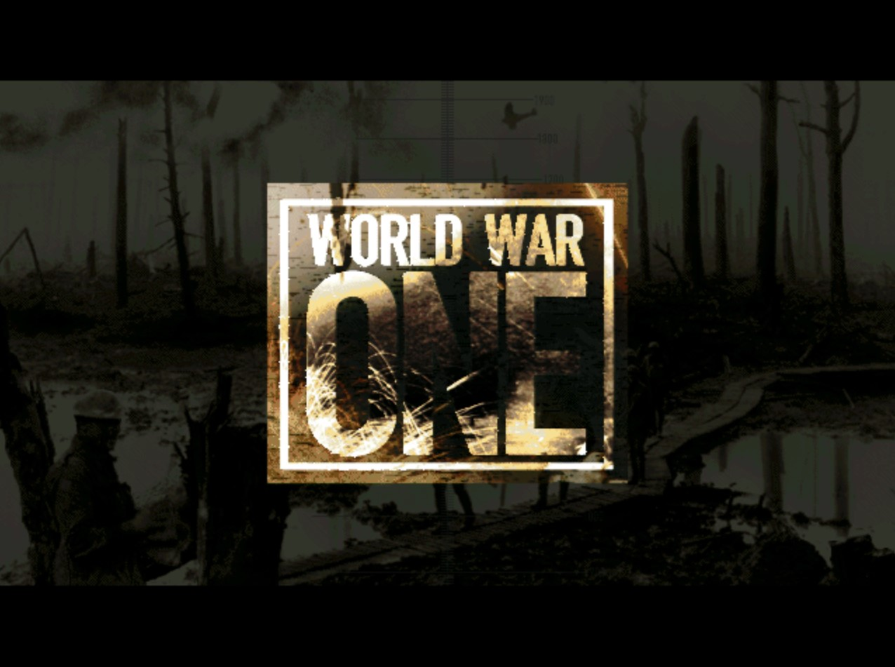 Title screen of World War I