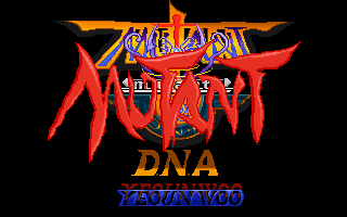 Title screen of Mutant DNA