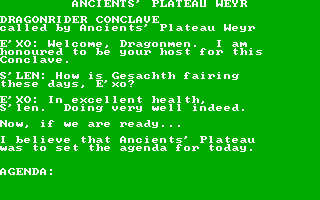 Gameplay of Dragonriders of Pern