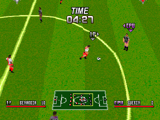 Gameplay of Adidas Power Soccer