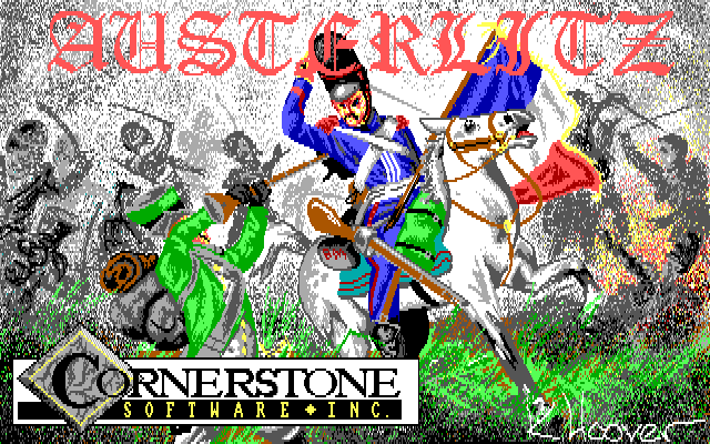 Title screen of Napoleon vs. The Evil Monarchies: Austerlitz 1805