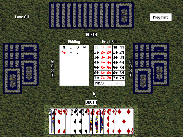 Gameplay of Bridge Deluxe 2 With Omar Sharif