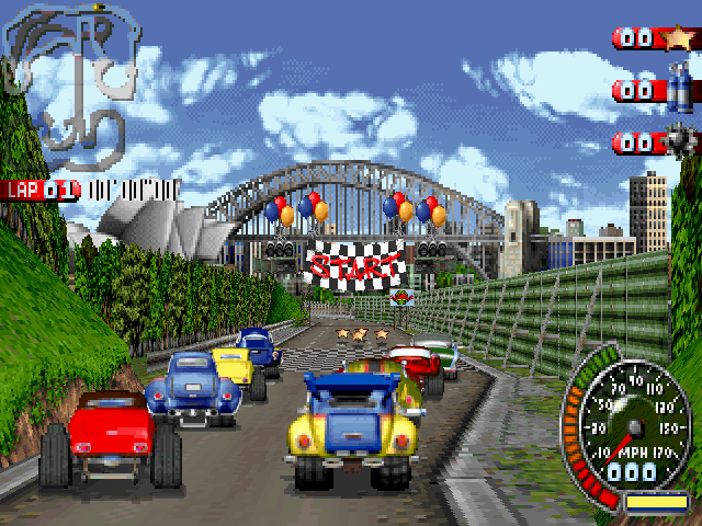 Gameplay of Wreckin Crew