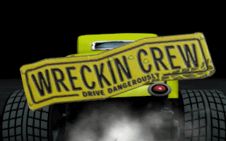 Title screen of Wreckin Crew