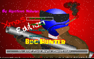 Title screen of Bug Hunter