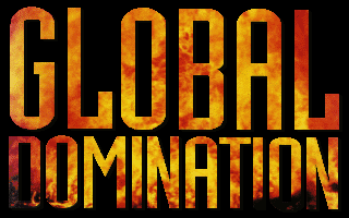 Title screen of Global Domination