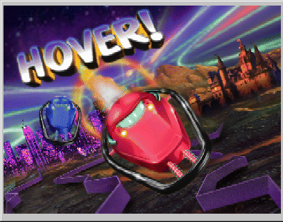 Title screen of Hover!