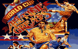 Title screen of World Cup All Time Greats