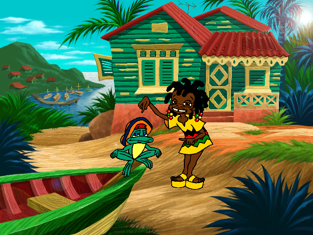 Gameplay of Orly's Draw-A-Story
