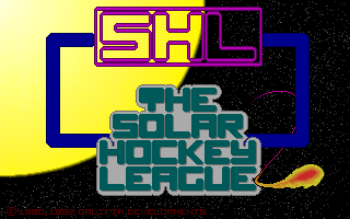 Title screen of The Solar Hockey League