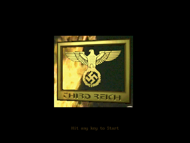Title screen of Third Reich
