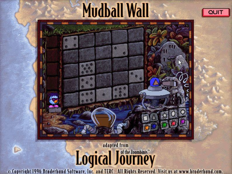 Gameplay of Mudball Wall