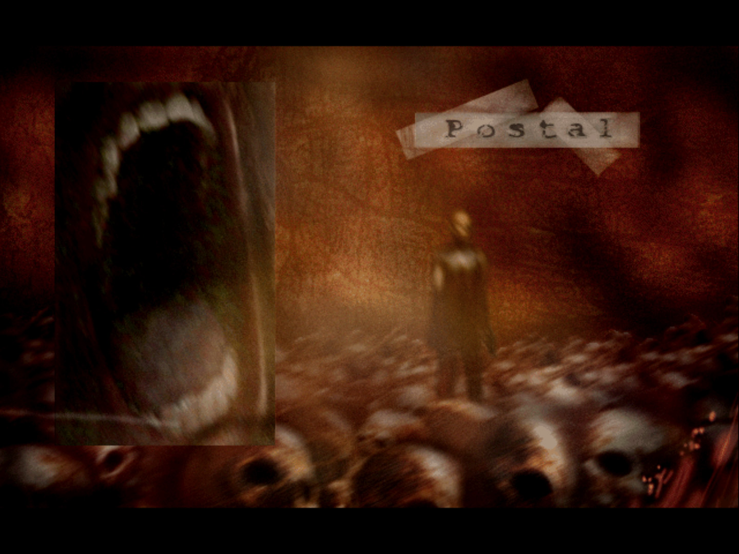Title screen of Postal