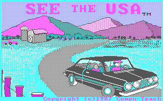 Title screen of See the U.S.A.