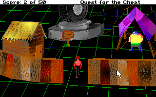 Gameplay of The Quest for the Cheat