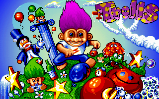 Title screen of Trolls