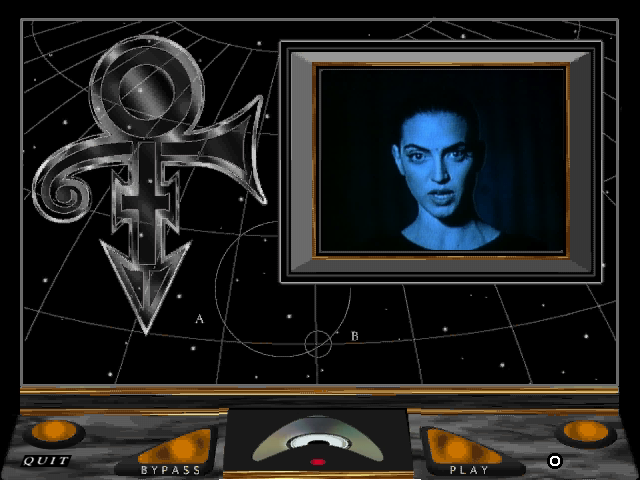 Title screen of Prince Interactive