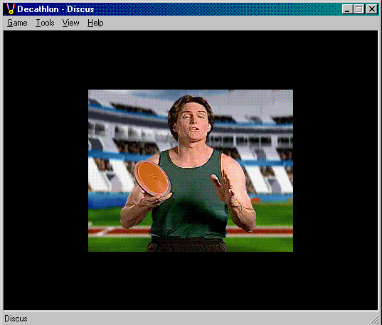 Gameplay of Bruce Jenner's World Class Decathlon