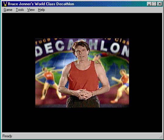 Gameplay of Bruce Jenner's World Class Decathlon