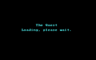 Title screen of The Quest