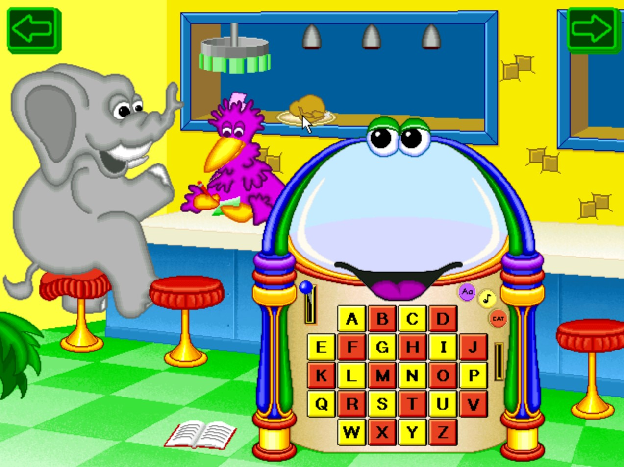 Gameplay of Fisher-Price ABC's: Featuring the Jungle Jukebox