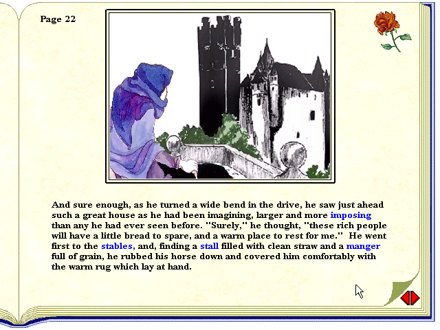 Gameplay of Beauty and the Beast: Memorex Children's Series