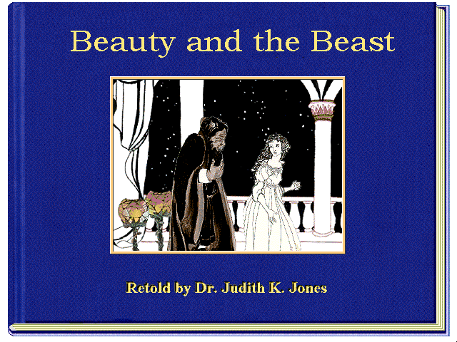 Title screen of Beauty and the Beast: Memorex Children's Series
