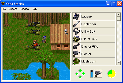 Gameplay of Star Wars: Yoda Stories