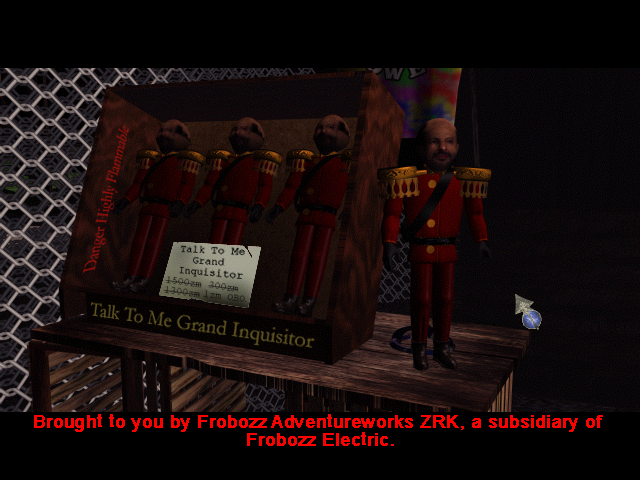 Gameplay of Zork: Grand Inquisitor