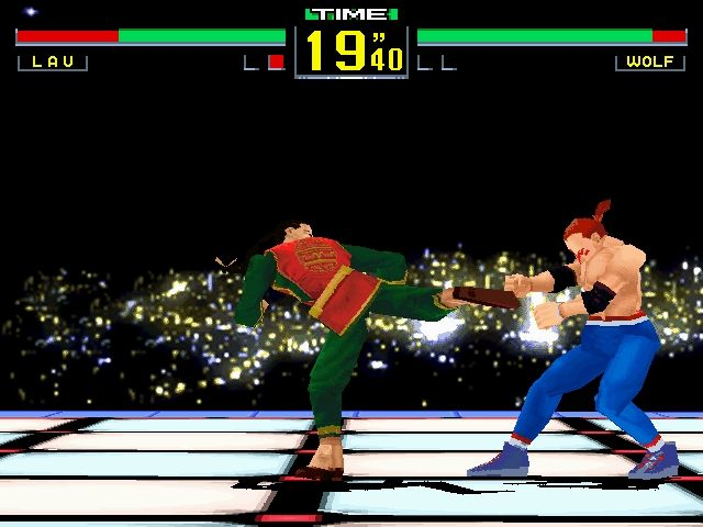 Gameplay of Virtua Fighter Remix