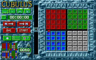 Title screen of Cubulus