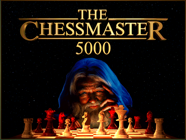 Title screen of Chessmaster 5000