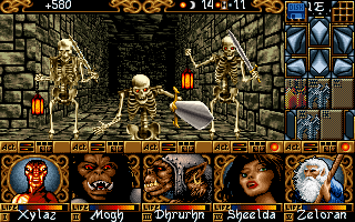 Gameplay of Ishar 3: The Seven Gates of Infinity