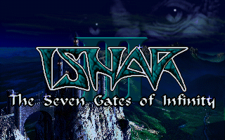 Title screen of Ishar 3: The Seven Gates of Infinity