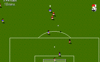 Gameplay of Sensible World of Soccer: European Championship Edition