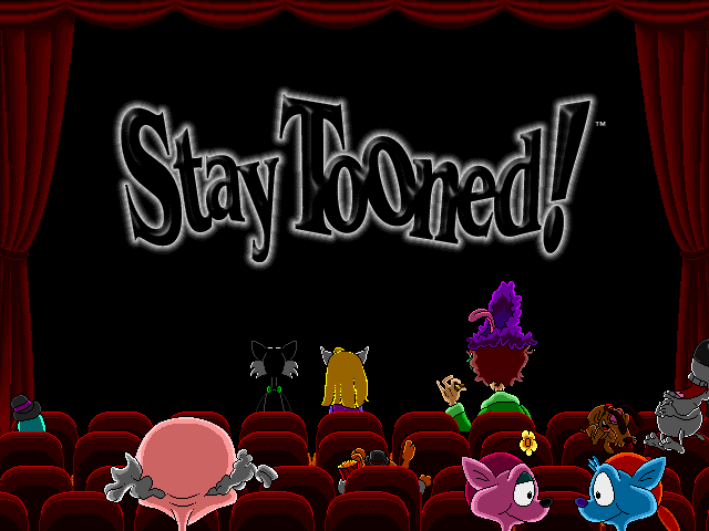 Title screen of Stay Tooned!