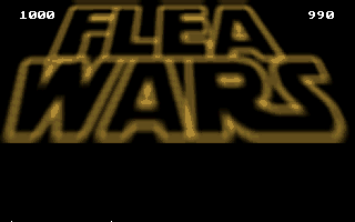 Title screen of Flea Wars