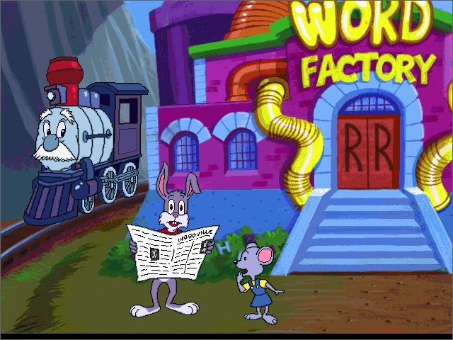 Gameplay of Reader Rabbit's Reading 1
