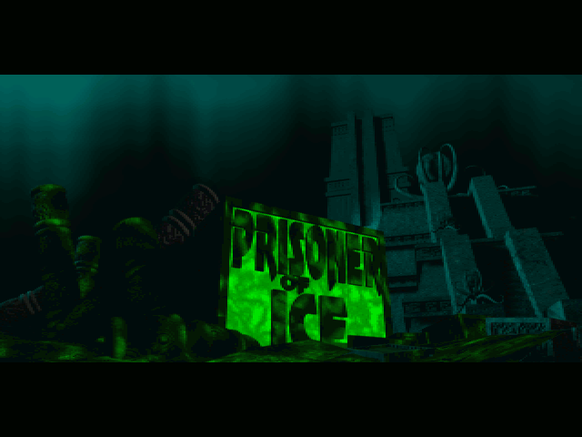 Title screen of Prisoner of Ice