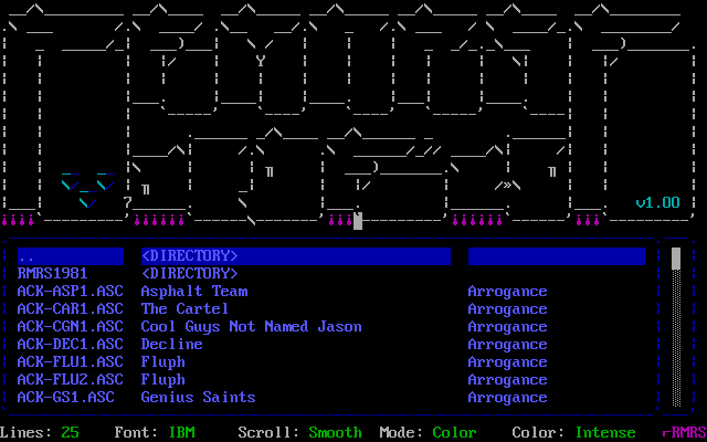 Title screen of RemorseView (hiddengame)