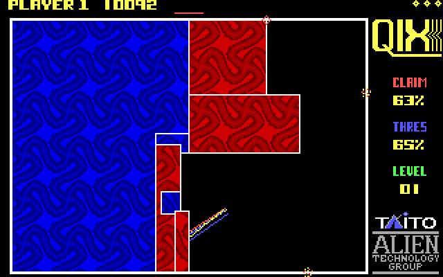 Gameplay of QIX