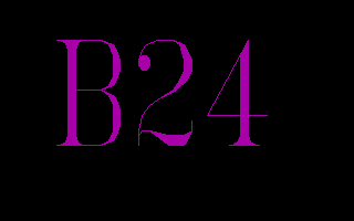 Title screen of B-24