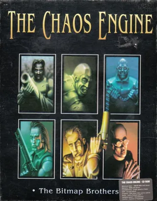 Box front of The Chaos Engine, Europe