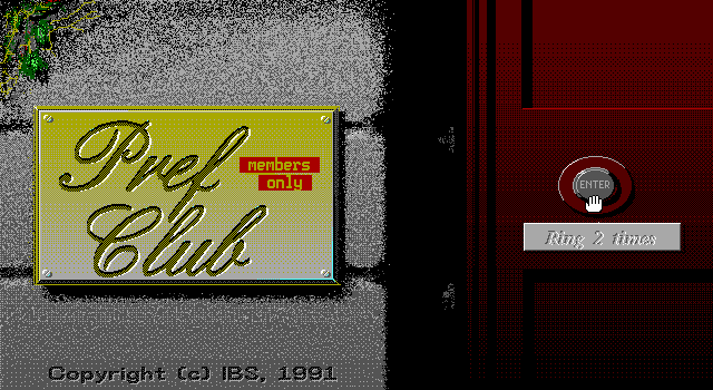 Title screen of Pref Club