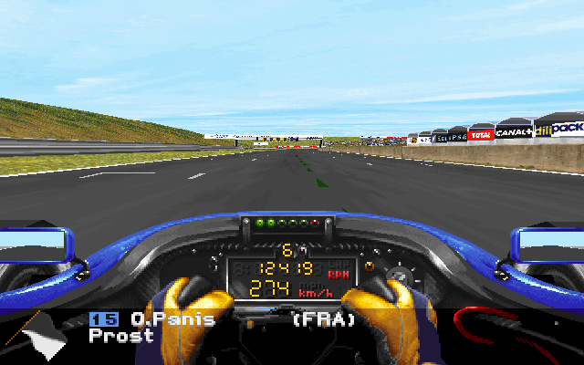 Gameplay of Prost Grand Prix 1998